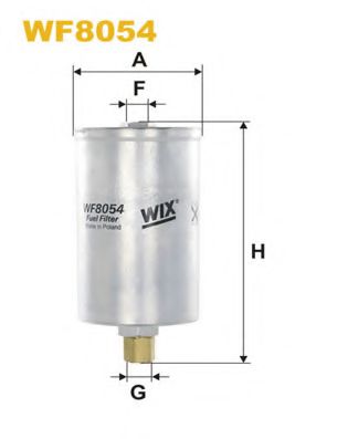 WF8054 WIX+FILTERS Система подачи топлива Топливный фильтр