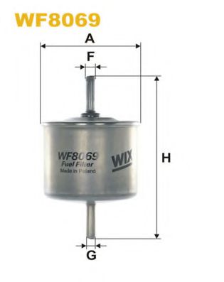 WF8056 WIX+FILTERS Fuel Supply System Fuel filter