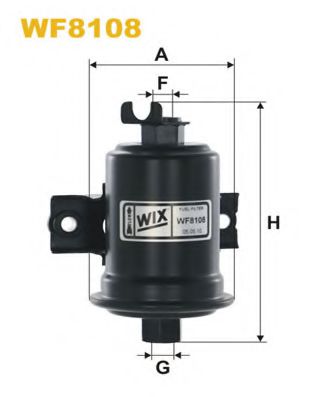 WF8108 WIX+FILTERS Fuel filter