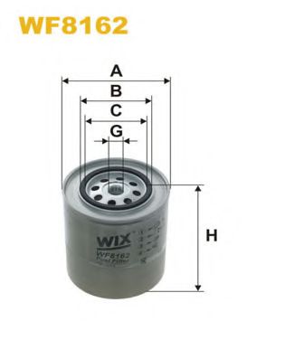 WF8162 WIX+FILTERS Fuel Supply System Fuel filter