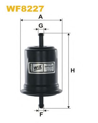 WF8227 WIX+FILTERS Fuel Supply System Fuel filter