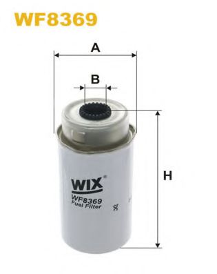 WF8369 WIX+FILTERS Fuel Supply System Fuel filter