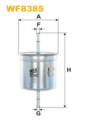 WF8385 WIX+FILTERS Kraftstoffförderanlage Kraftstofffilter