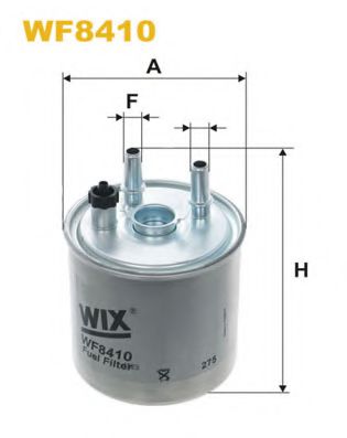 WF8410 WIX+FILTERS Система подачи топлива Топливный фильтр