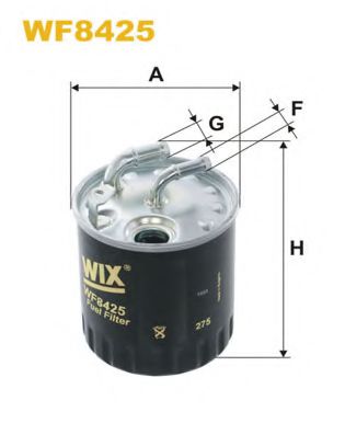 WF8425 WIX+FILTERS Fuel Supply System Fuel filter