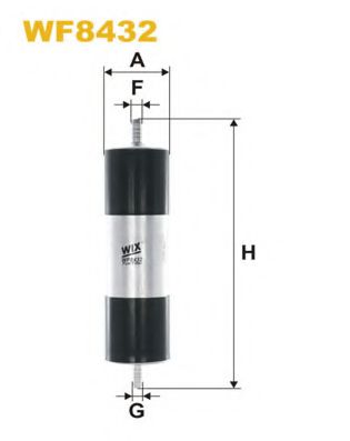 WF8432 WIX FILTERS Fuel filter