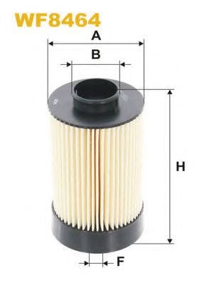 WF8464 WIX+FILTERS Fuel Supply System Fuel filter
