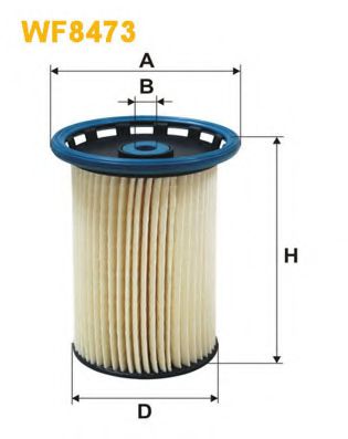 WF8473 WIX+FILTERS Fuel Supply System Fuel filter