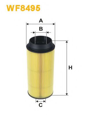 WF8495 WIX+FILTERS Fuel Supply System Fuel filter