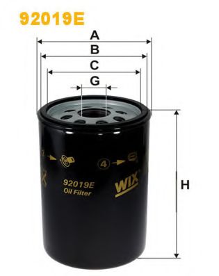 92019E WIX+FILTERS Oil Filter