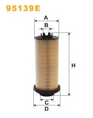 95139E WIX+FILTERS Fuel filter