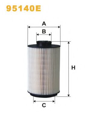 95140E WIX+FILTERS Fuel filter