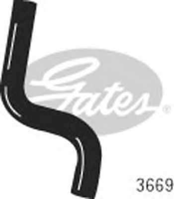 3669 GATES Accessory Kit, brake shoes