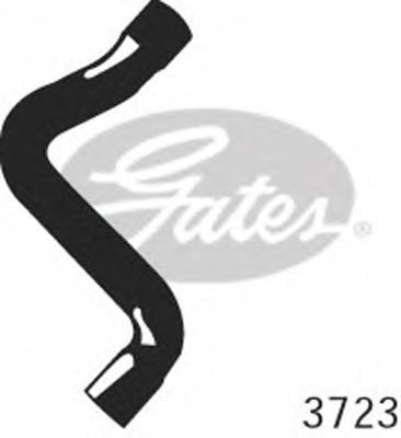 3723 GATES Brake System Brake Disc