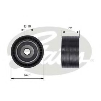 T41237 GATES Deflection/Guide Pulley, timing belt