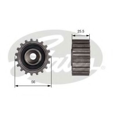T42000 GATES Deflection/Guide Pulley, timing belt