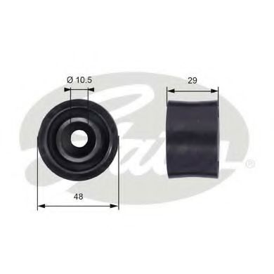 T42033 GATES Deflection/Guide Pulley, timing belt