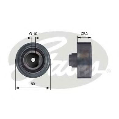 T42050 GATES Deflection/Guide Pulley, timing belt