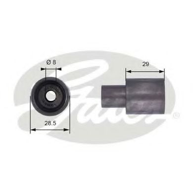 T42051 GATES Deflection/Guide Pulley, timing belt