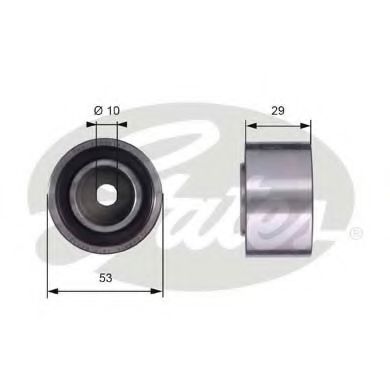 T42059 GATES Deflection/Guide Pulley, timing belt