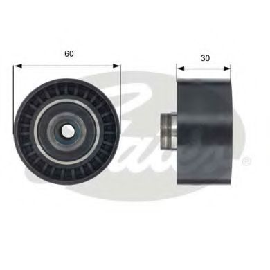 T42191 GATES Deflection/Guide Pulley, timing belt