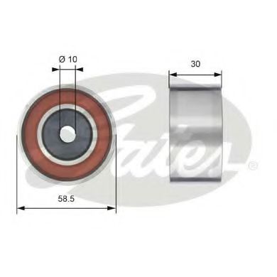 T42202 GATES Deflection/Guide Pulley, timing belt