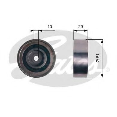 T42305 GATES Deflection/Guide Pulley, timing belt
