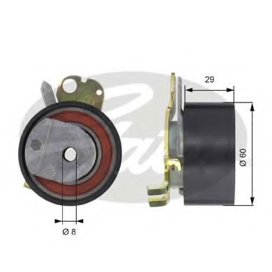 T43051 GATES Belt Drive Timing Belt Kit