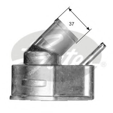 TH14982G1 GATES Cooling System Thermostat, coolant