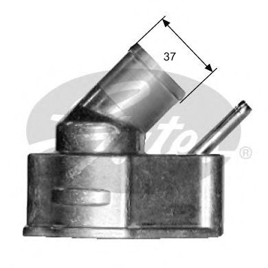 TH14992G1 GATES Cooling System Thermostat, coolant