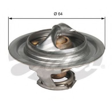 TH25276G1 GATES Cooling System Thermostat, coolant