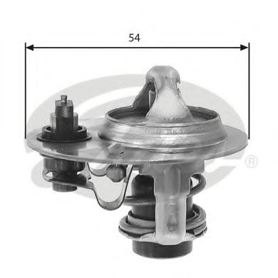 TH26785G1 GATES Cooling System Thermostat, coolant