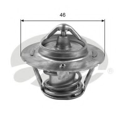 TH30491G1 GATES Cooling System Thermostat, coolant