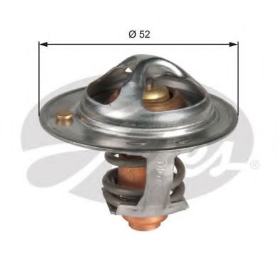 TH48682G1 GATES Cooling System Thermostat, coolant