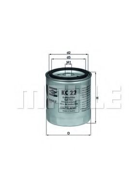 KC 22 KNECHT Fuel filter