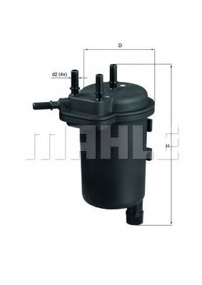 KL 430 KNECHT Fuel Supply System Fuel filter