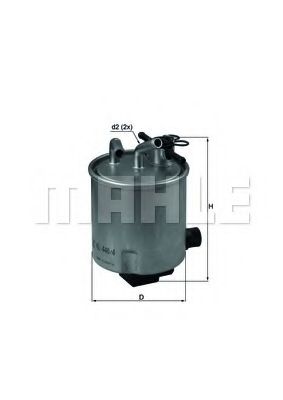 KL 440/4 KNECHT Fuel filter