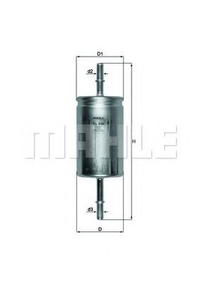KL 559 KNECHT Fuel Supply System Fuel filter