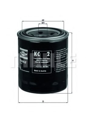 KC 2 KNECHT Fuel filter