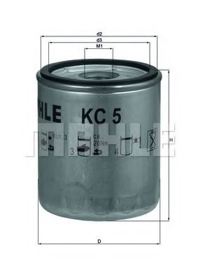KC 5 KNECHT Fuel Supply System Fuel filter