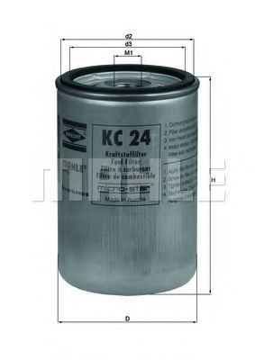 KC 24 KNECHT Fuel Supply System Fuel filter
