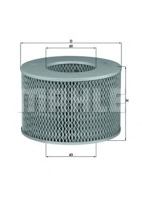 LX 1140 KNECHT Air Supply Air Filter