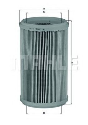 LX 914 KNECHT Air Filter