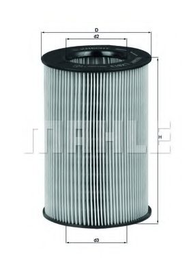 LX 813 KNECHT Air Supply Air Filter