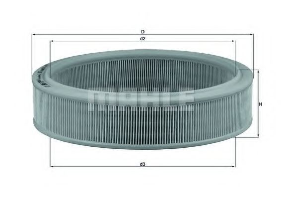LX 853 KNECHT Air Supply Air Filter