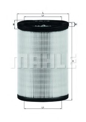 LX 597 KNECHT Air Filter