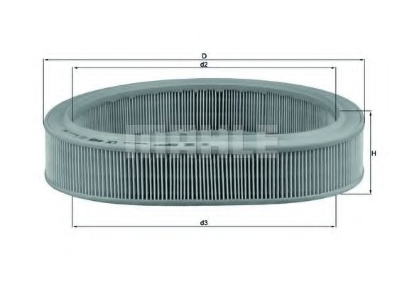LX 449 KNECHT Air Supply Air Filter