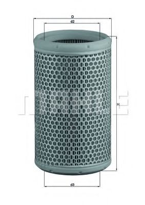 LX 290 KNECHT Air Supply Air Filter
