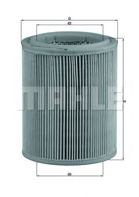 LX 297 KNECHT Air Supply Air Filter