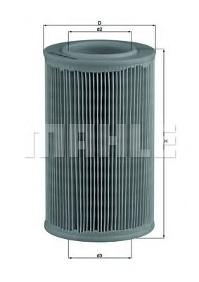 LX 55 KNECHT Air Supply Air Filter